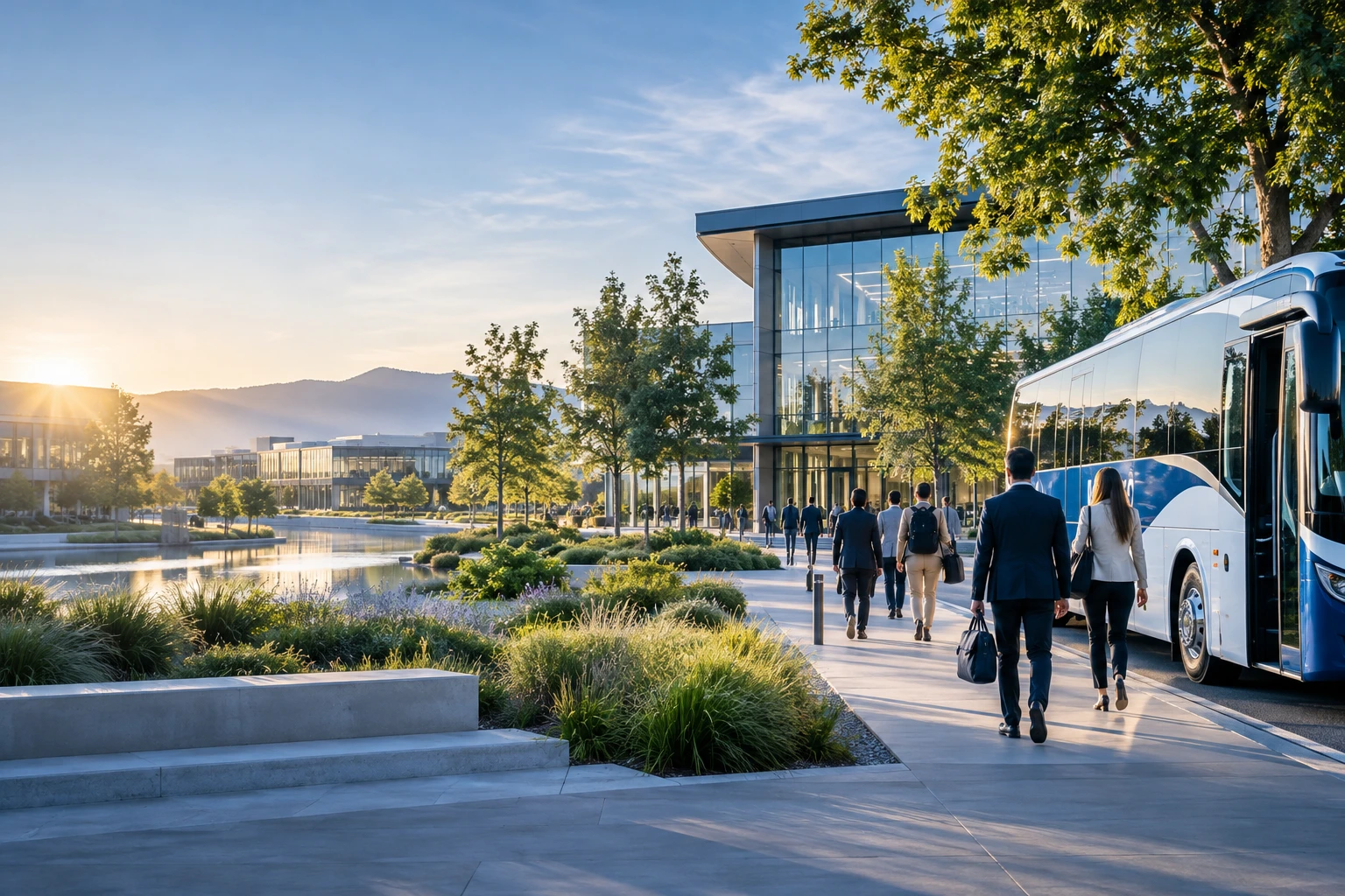 Industrial & Business Districts: people and corporate mobility